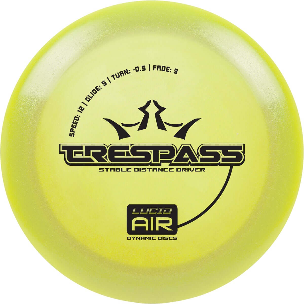 Dynamic Discs Disc Golf Distance Driver Lucid Air Trespass